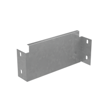 Переходник упрощенный 100х50 мм левый "ПЛЮС" INOX304 КМ-Профиль (PDLplus100-50 INOX304)