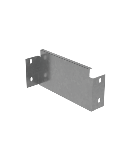 Переходник упрощенный 100х50 мм правый ПЛЮС INOX304 КМ-Профиль (PDPplus100-50 INOX304) в Сергиевом Посаде Аксессуары для лотков Pintop.ru