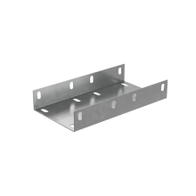 Соединительная пластина усиленная П-образная для лотка 50х200 мм "ПЛЮС" HD85 КМ-профиль (SPUplus50-200 HD85)