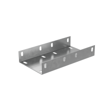 Соединительная пластина усиленная П-образная для лотка 50х150 мм "ПЛЮС" КМ-Профиль (SPUplus50-150)
