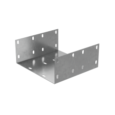 Соединительная пластина усиленная П-образная для лотка 80х300 мм "ПЛЮС" HD КМ-Профиль (SPUplus80-300 HD)