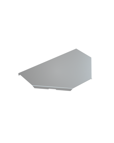 Крышка Т-отвода 300 мм КМ-Профиль (KTD300) в Сергиевом Посаде Аксессуары для лотков Pintop.ru