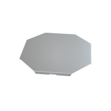 Крышка Х-разветвителя 400 мм КМ-Профиль (KXD400)