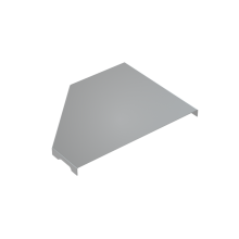 Крышка переходника правого 100-200 мм КМ-Профиль (KPD100-200-R)