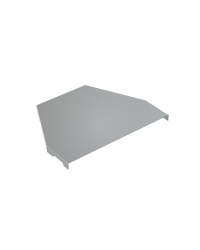 Крышка переходника центрального 50-200 мм КМ-Профиль (KPD50-200-C) в Сергиевом Посаде Аксессуары для лотков Pintop.ru