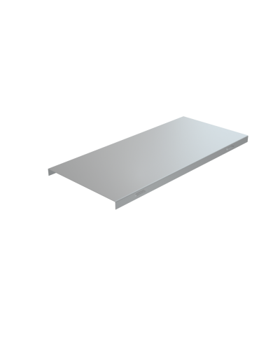 Крышка Т-отвода вертикального 400 мм с разворотом на 90 гр. КМ-Профиль (KTDV90-400) в Сергиевом Посаде Аксессуары для лотков Pintop.ru