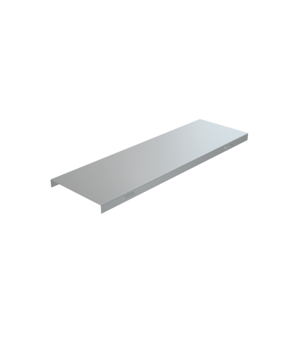 Крышка на вертикальный Т-ответвитель переходник 100-400 мм с разворотом трассы на 90 гр. (нижняя часть больше исходной) КМ-Профиль (KTDPV100-400) в Сергиевом Посаде Аксессуары для лотков Pintop.ru