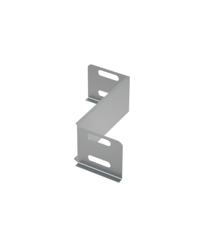 Переходник упрощенный левый 50х200 мм КМ-Профиль (PDL50-200) в Сергиевом Посаде Аксессуары для лотков Pintop.ru