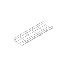 Проволочный лоток 50х150 L3000 мм INOX304 КМ-Профиль (PL50-150-3000 INOX304)