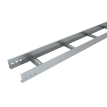 Лоток лестничный 70х100х1,2 L2500 мм КМ-Профиль (LL70-100-1.2-2500)