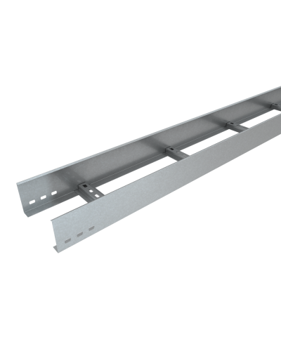 Лоток лестничный 100х400х1,5 L2500 мм HD85 КМ-профиль (LL100-400-1.5-2500 HD85) в Сергиевом Посаде Кабельные лотки Pintop.ru