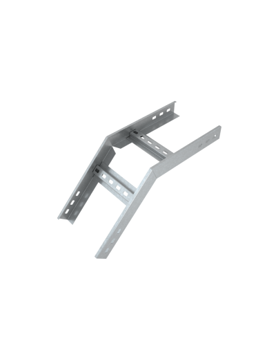 Угол лестничный вертикальный внешний 45 гр. 100х100х1,5 мм HD КМ-Профиль (LVL45-100-100-1.5 HD) в Сергиевом Посаде Аксессуары для лотков Pintop.ru