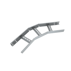 Угол лестничный горизонтальный 45 гр. 80х500х1,2 мм "Быстрый монтаж" HD85 КМ-профиль (LGLS45-80-500-1.2 HD85)