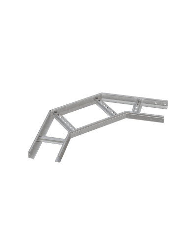 Угол лестничный горизонтальный 90 гр. 50х700х2,0 мм HD85 N КМ-профиль (LGL90-50-700-2.0 HD85 N) в Сергиевом Посаде Аксессуары для лотков Pintop.ru