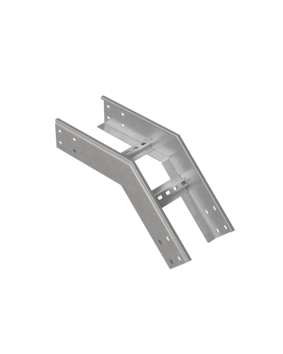 Угол лестничный вертикальный внешний 45 гр. 100х100х1,5 мм INOX304 N КМ-Профиль (LVL45-100-100-1.5 INOX304 N) в Сергиевом Посаде Аксессуары для лотков Pintop.ru