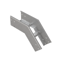 Угол лестничный вертикальный внешний 45 гр. 150х800х2,0 мм N КМ-профиль (LVL45-150-800-2.0 N)