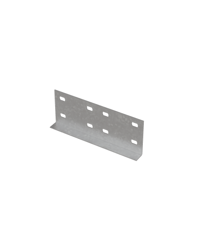 Соединительная пластина для лестничного лотка H100 s:2,0 мм INOX304 N КМ-Профиль (LSPU3 INOX304 N) в Сергиевом Посаде Аксессуары для лотков Pintop.ru