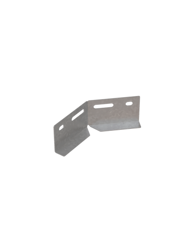 Регулируемый горизонтальный соединитель для лестничного лотка H80 s:1,2 мм HD85 N КМ-профиль (LSPNL2 HD85 N) в Сергиевом Посаде Аксессуары для лотков Pintop.ru