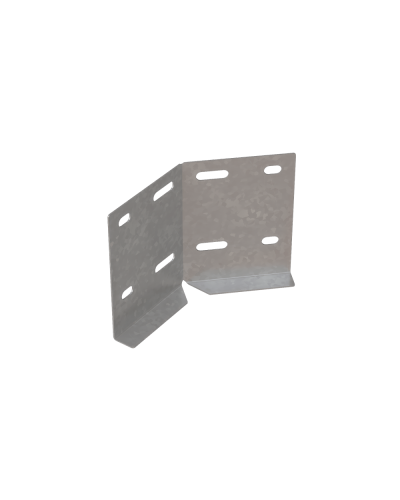 Регулируемый горизонтальный соединитель для лестничного лотка H150 s:1,2 мм HD85 N КМ-профиль (LSPNL4 HD85 N) в Сергиевом Посаде Аксессуары для лотков Pintop.ru