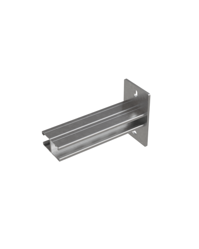 Страт-консоль двойная усиленная развернутая 41х41 L200 s:2,5 мм КМ-профиль (2KSSUR41-200) в Сергиевом Посаде Аксессуары для лотков Pintop.ru