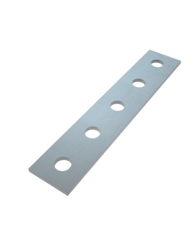 Пластина соединительная с 5 отверстиями 207 мм HD85 КМ-профиль (PS-5 HD85) в Сергиевом Посаде Аксессуары для лотков Pintop.ru