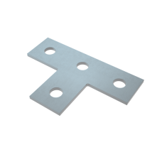 Соединительная пластина Т-образная (4 отверстия) КМ-Профиль (UST)