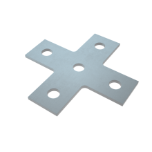 Соединительная пластина х-образная (5 отверстий) КМ-Профиль (USX)