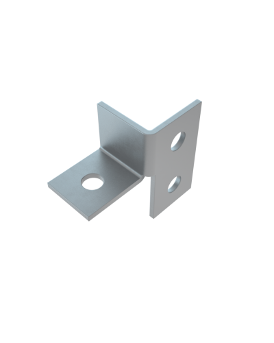 Пластина угловая двухмерная КМ-Профиль (PS2D) в Сергиевом Посаде Аксессуары для лотков Pintop.ru