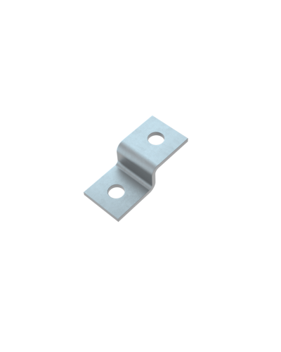 Пластина Z-образная 41х21 мм (2 отверстия) КМ-Профиль (PUZ-21) в Сергиевом Посаде Аксессуары для лотков Pintop.ru