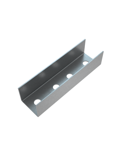 Соединитель страт-профиля внешний 41х41 мм КМ-Профиль (VSTPU41-41) в Сергиевом Посаде Аксессуары для лотков Pintop.ru