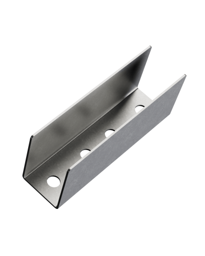 Соединитель страт-профиля внешний 41х72 мм HD85 КМ-профиль (VSTPU41-72 HD85) в Сергиевом Посаде Аксессуары для лотков Pintop.ru