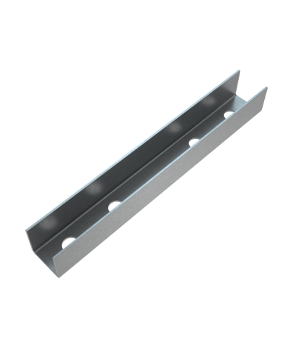 Соединитель страт-профиля внутренний 41х41 мм HD КМ-Профиль (NSTPU41-41 HD) в Сергиевом Посаде Аксессуары для лотков Pintop.ru