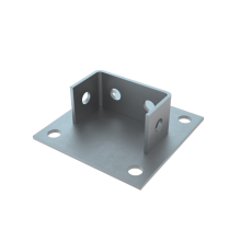 Основание одноканальное для двойного страт-профиля 41х82 мм КМ-Профиль (OSN41-82)