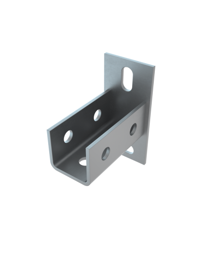 Опора соединительная горизонтальная для страт-профиля 41х41 мм HD КМ-Профиль (OSG41 HD) в Сергиевом Посаде Аксессуары для лотков Pintop.ru