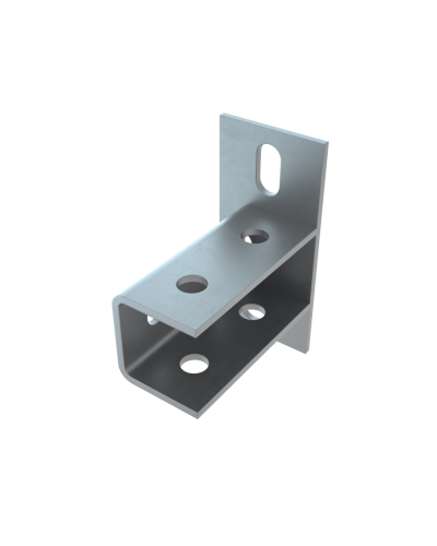 Опора соединительная вертикальная для страт-профиля 41х41 мм КМ-Профиль (OSV41) в Сергиевом Посаде Аксессуары для лотков Pintop.ru