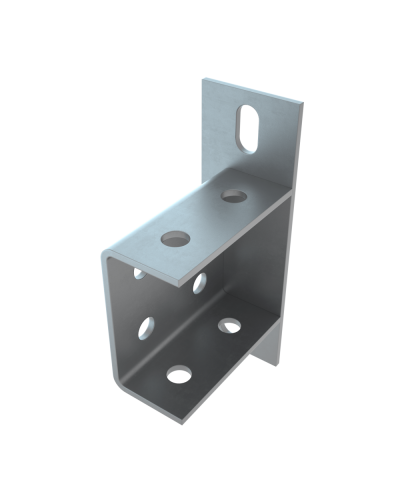 Опора соединительная вертикальная для двойного страт-профиля 41х82 мм HD85 КМ-профиль (OSV82 HD85) в Сергиевом Посаде Аксессуары для лотков Pintop.ru