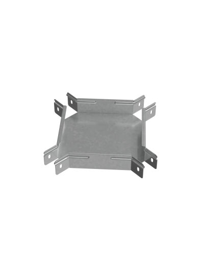 Х-разветвитель 50х50 мм ПЛЮС INOX304 КМ-Профиль (XDplus50-50 INOX304) в Сергиевом Посаде Аксессуары для лотков Pintop.ru