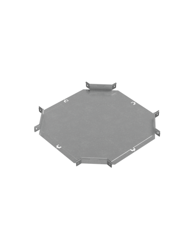 Х-разветвитель 50х400 мм ПЛЮС INOX304 КМ-Профиль (XDplus50-400 INOX304) в Сергиевом Посаде Аксессуары для лотков Pintop.ru