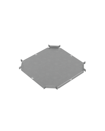 Х-разветвитель 50х600 мм ПЛЮС INOX304 КМ-Профиль (XDplus50-600 INOX304) в Сергиевом Посаде Аксессуары для лотков Pintop.ru