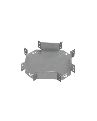 Х-разветвитель 80х150 мм ПЛЮС INOX304 КМ-Профиль (XDplus80-150 INOX304) в Сергиевом Посаде Аксессуары для лотков Pintop.ru