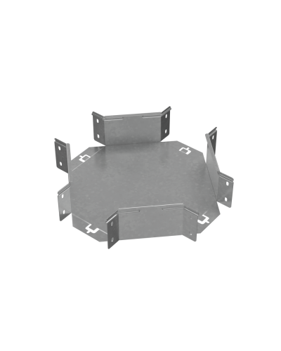 Х-разветвитель 100х150 мм ПЛЮС INOX304 КМ-Профиль (XDplus100-150 INOX304) в Сергиевом Посаде Аксессуары для лотков Pintop.ru