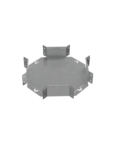 Х-разветвитель 100х200 мм ПЛЮС HD85 КМ-профиль (XDplus100-200 HD85) в Сергиевом Посаде Аксессуары для лотков Pintop.ru