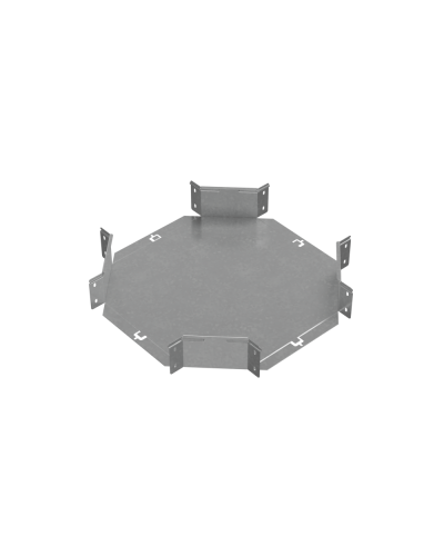 Х-разветвитель 100х300 мм ПЛЮС INOX304 КМ-Профиль (XDplus100-300 INOX304) в Сергиевом Посаде Аксессуары для лотков Pintop.ru