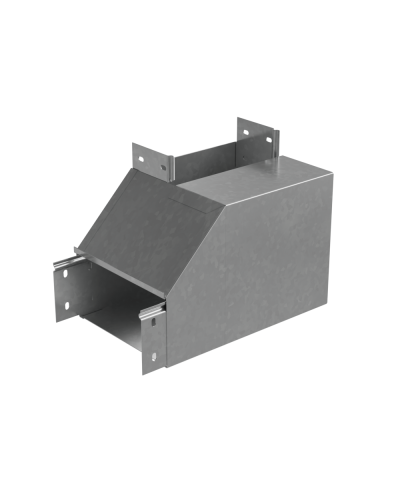 Угол вертикальный внутренний L 80х100 мм с разворотом трассы на 90 гр. ПЛЮС INOX304 КМ-Профиль (NLPDplus90-80-100-L INOX304) в Сергиевом Посаде Аксессуары для лотков Pintop.ru