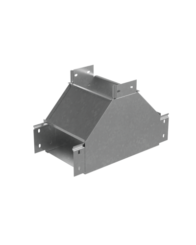 Т-отвод вертикальный вверх 100х200 мм ПЛЮС INOX304 КМ-Профиль (TDNplus100-200 INOX304) в Сергиевом Посаде Аксессуары для лотков Pintop.ru