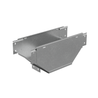 Т-отвод вертикальный 80х300 мм вниз c разворотом трассы на 90 гр. "ПЛЮС" КМ-Профиль (TDVplus90-80-300)