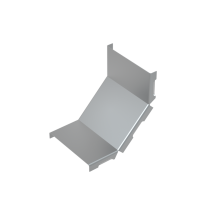 Крышка внутреннего вертикального угла 90 гр. 150 мм КМ-Профиль (KNL90-150)