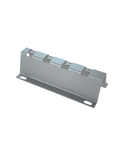 Универсальная скоба безвинтовая 400 мм INOX304 КМ-Профиль (USBV400 INOX304) в Сергиевом Посаде Держатели, клипсы, скобы Pintop.ru