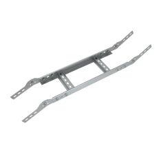 Вертикальный шарнирный угол 70х300х1,2 мм HD85 КМ-профиль (LSHL70-300-1.2 HD85)