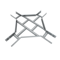 Х-разветвитель лестничный 100х200х1,2 мм "Быстрый монтаж" HD КМ-Профиль (LXDS100-200-1.2 HD)